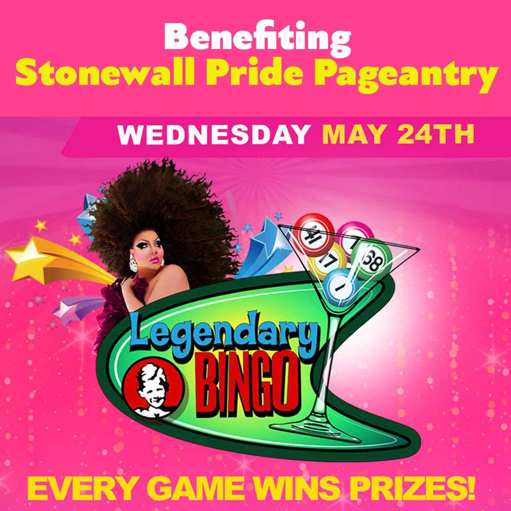 Legendary Drag Bingo Flyer