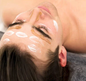 Man having a massage